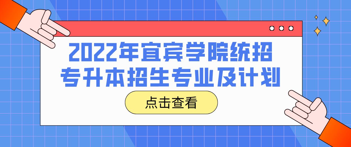 2023年宜賓學(xué)院統(tǒng)招專(zhuān)升本招生專(zhuān)業(yè)及計(jì)劃