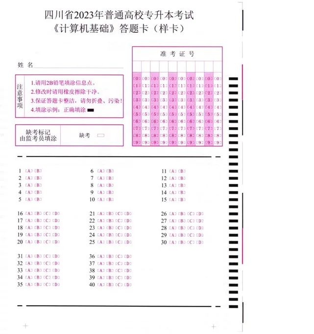 2023年四川統(tǒng)招專升本即將開考，考場上要注意這八大細(xì)節(jié)！(圖2)