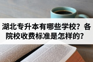 湖北專升本有哪些學(xué)校？各院校收費(fèi)標(biāo)準(zhǔn)是怎樣的？